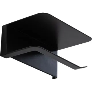 Держатель для туалетной бумаги Aquanet Магнум 336613 чёрный матовый